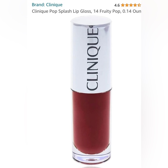 Clinique Pop Splash Lip Gloss, 17 Spritz, 0.14 Ounce brand New - Picture 5 of 5